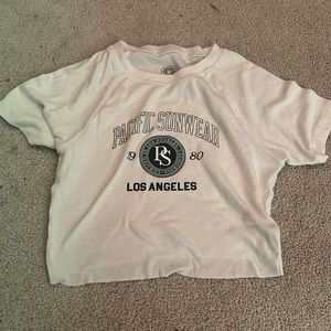 Pacsun cropped shirt